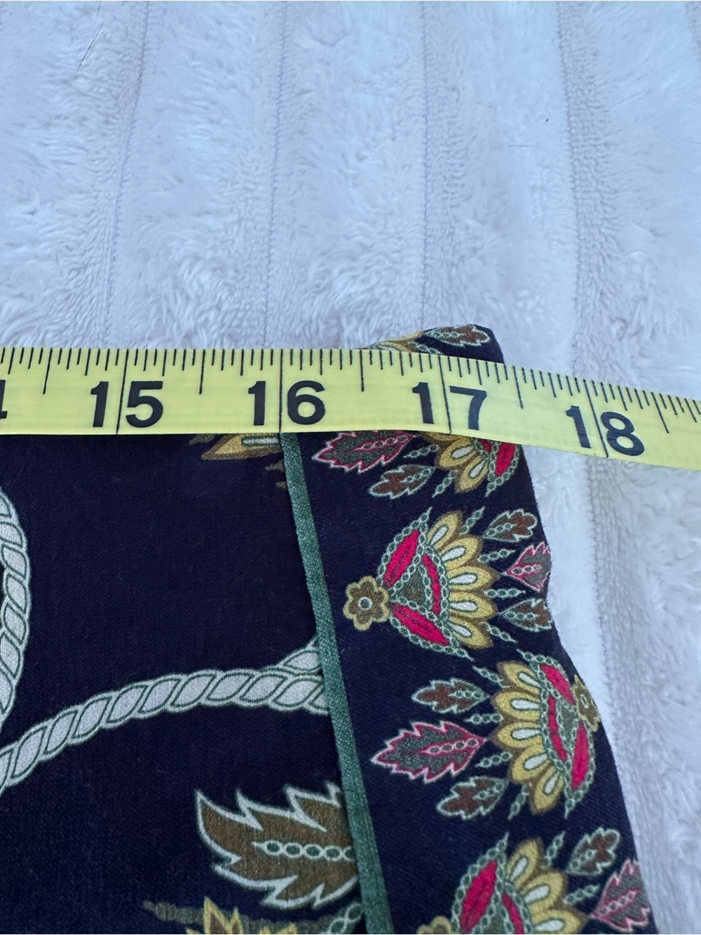 Gretchen Scott Designs Navy Paisley-Print Skinny Ponte Pants - Picture 6 of 10